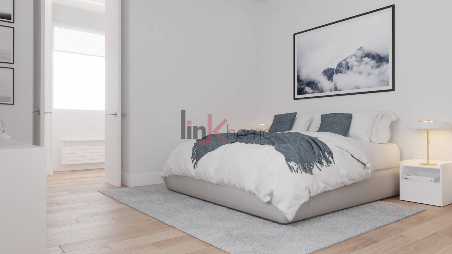Dormitorio principal - Ideas de decoración - creado por ordenador